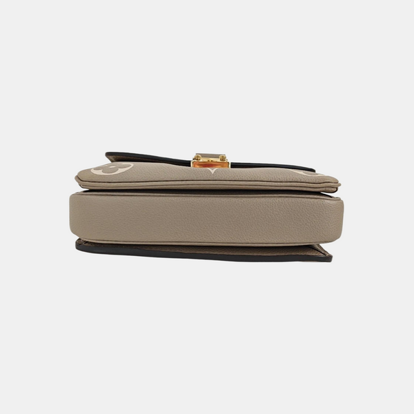 MÉTIS EAST WEST Monogram Calfskin Gray