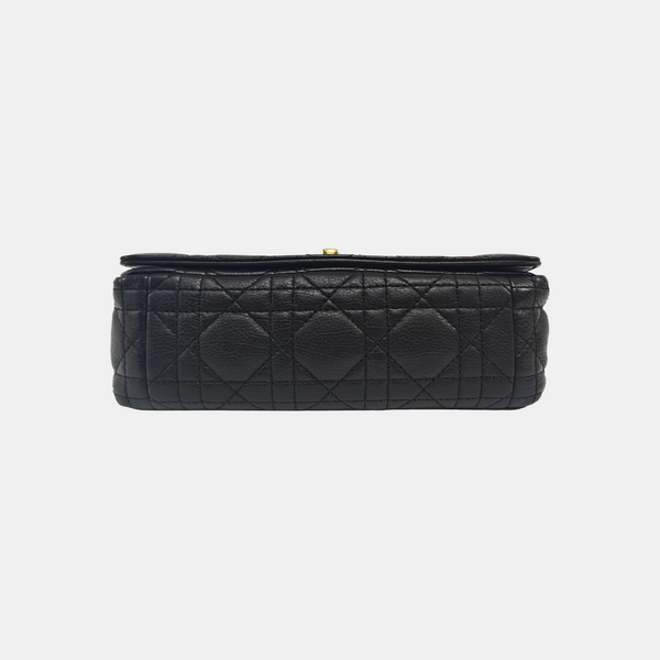 Dior Caro Small Cannage Calfskin Black