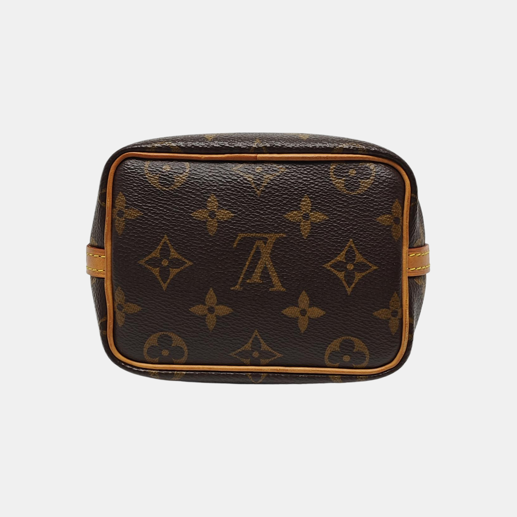 NÉONOÉ Nano Monogram Coated Canvas Brown
