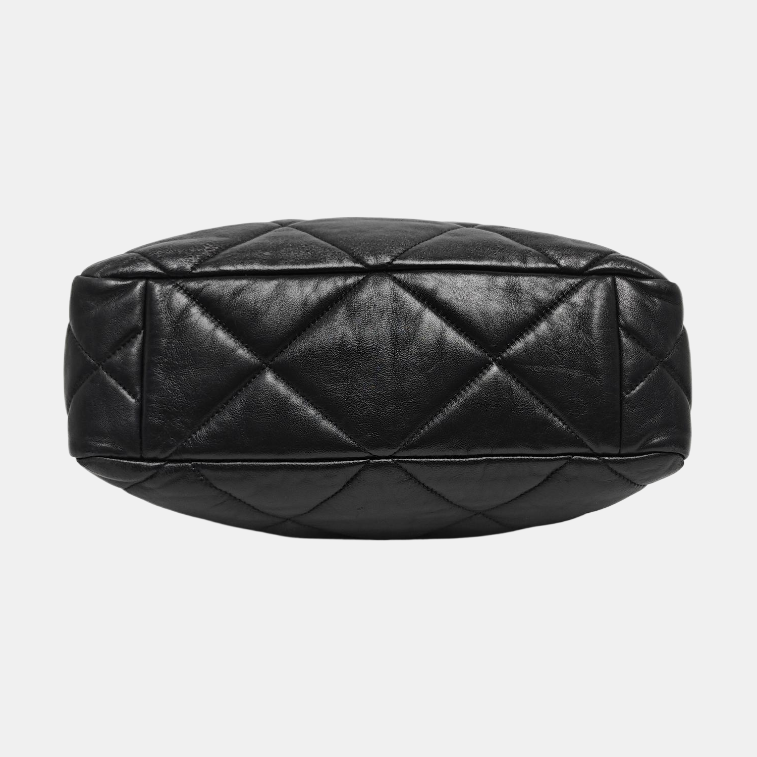 CHANEL 19 Large Quilted Lambskin Black