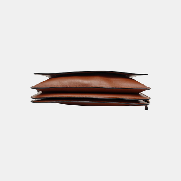 Gusset Calfskin Brown