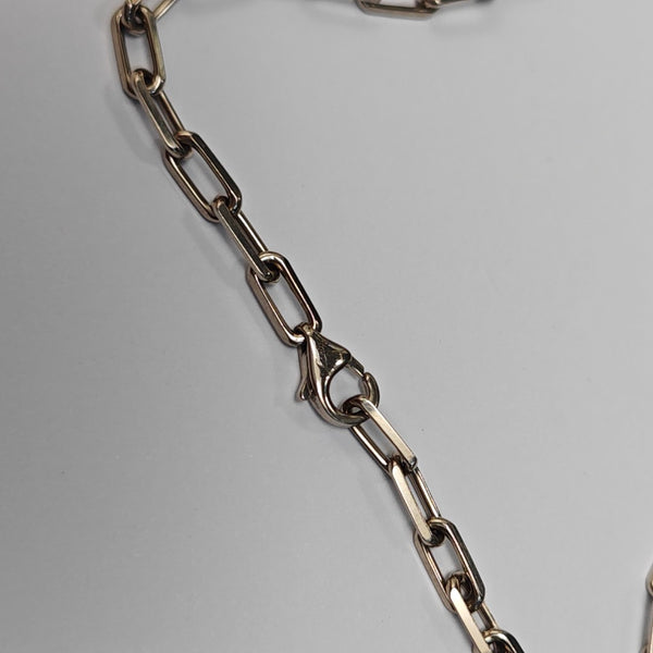 18k White Gold Silver Necklace