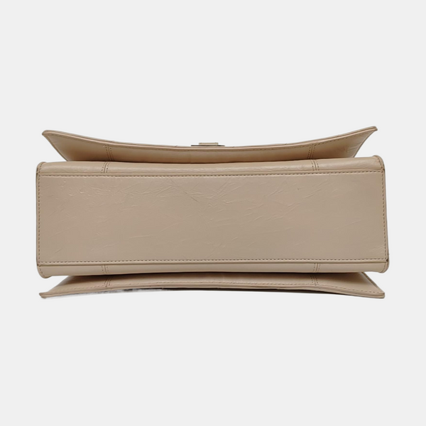 Crush Medium Quilted Calfskin Beige