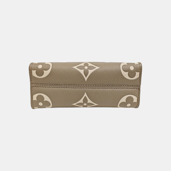 ONTHEGO BB Monogram Calfskin Gray
