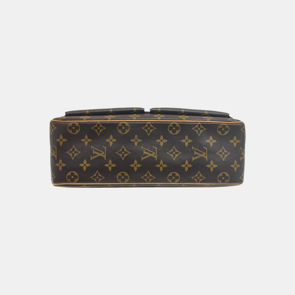 VIVA CITE Monogram Coated Canvas Brown