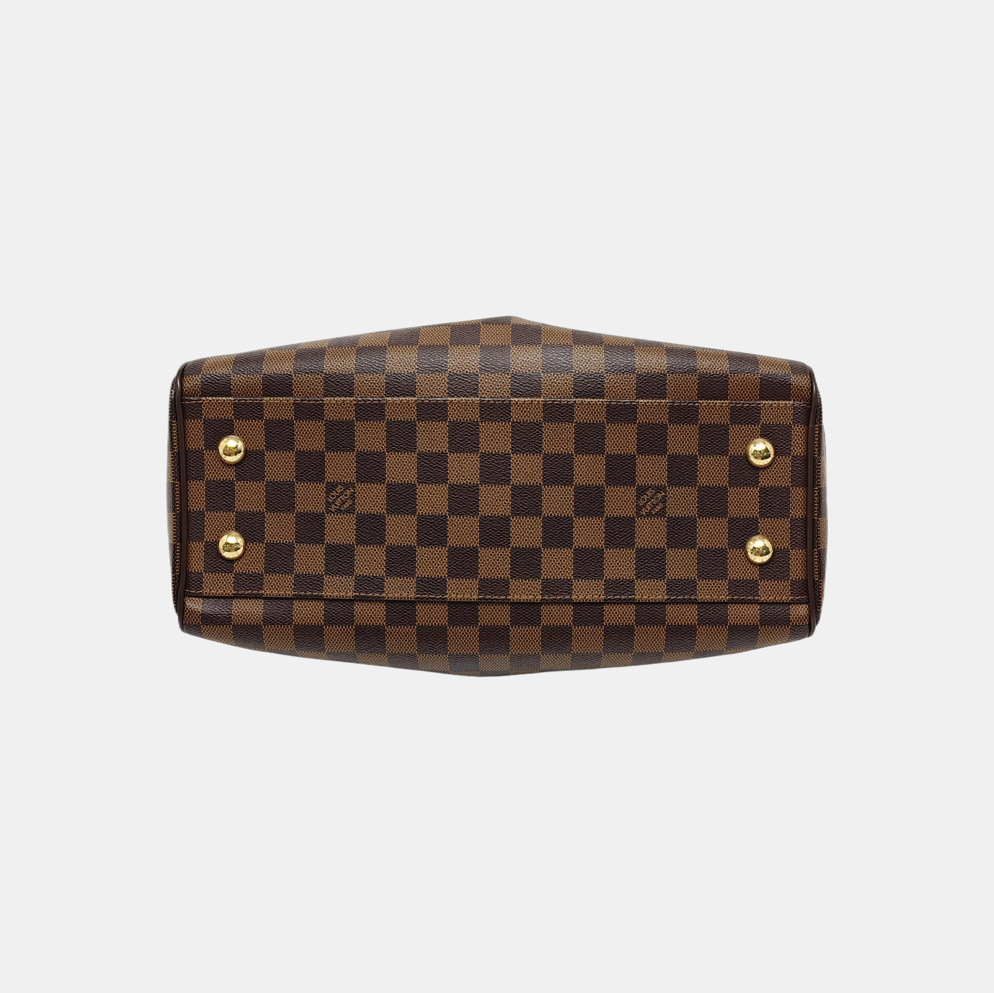 TREVI PM Damier Ebene Coated Canvas Brown