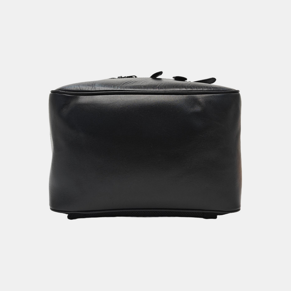 Retro Medium Monogram Coated Canvas Black