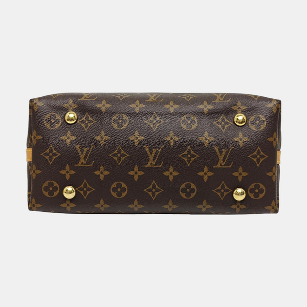 CARRYALL PM Monogram Coated Canvas Brown