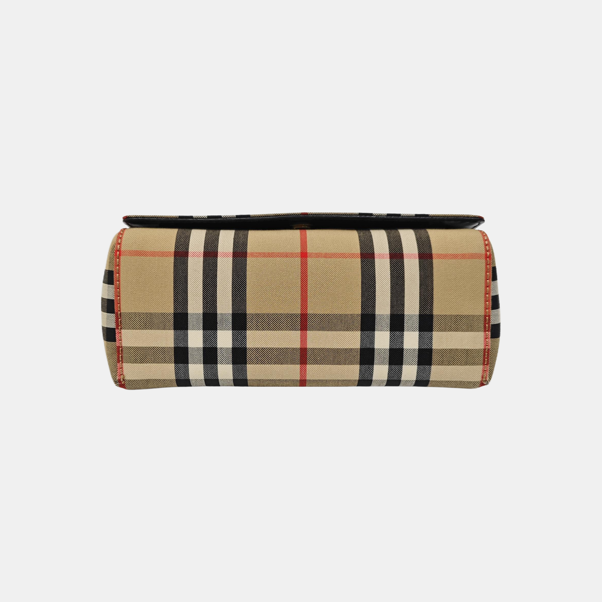 Vintage Small Fabric Beige