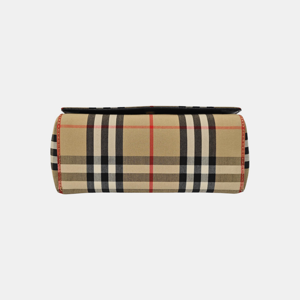 Vintage Small Fabric Beige