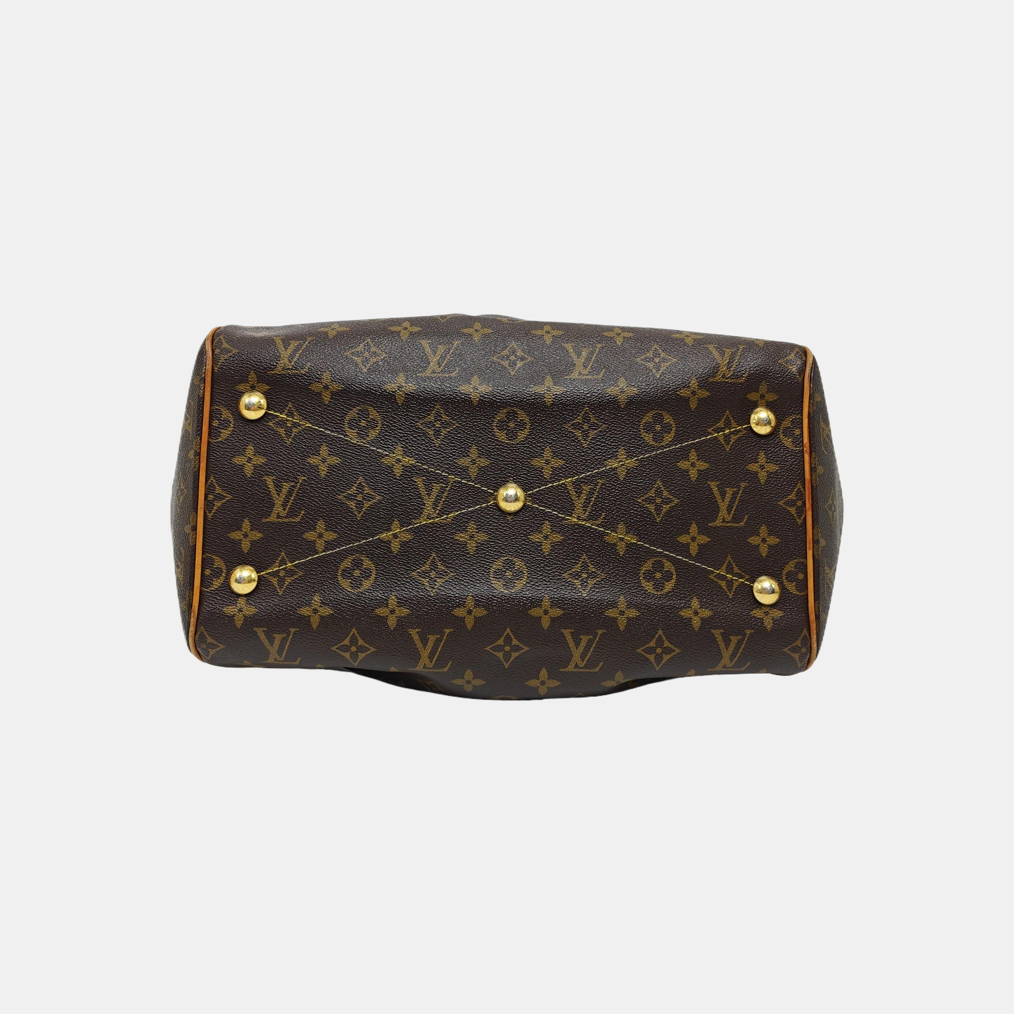 TIVOLI GM Monogram Coated Canvas Brown