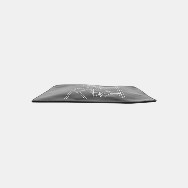 Calfskin Clutch Black