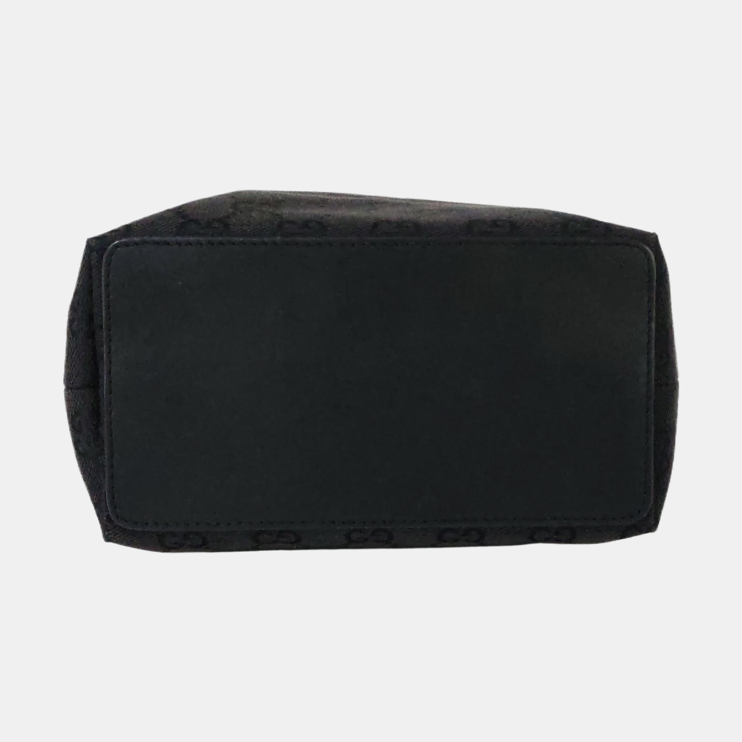 Monogram Canvas Tote Bag Black