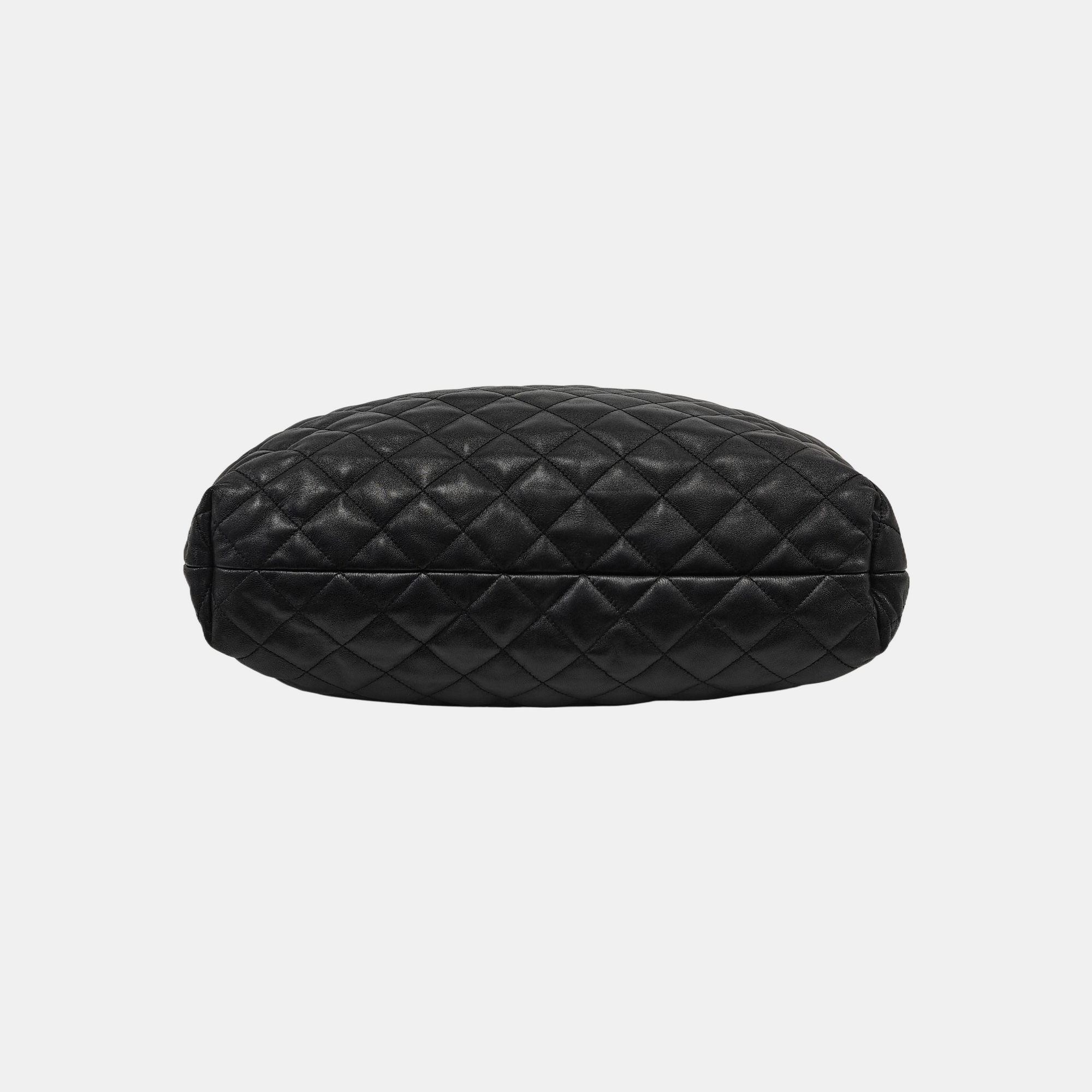 ICARE Extra Large Quilted Lambskin Black