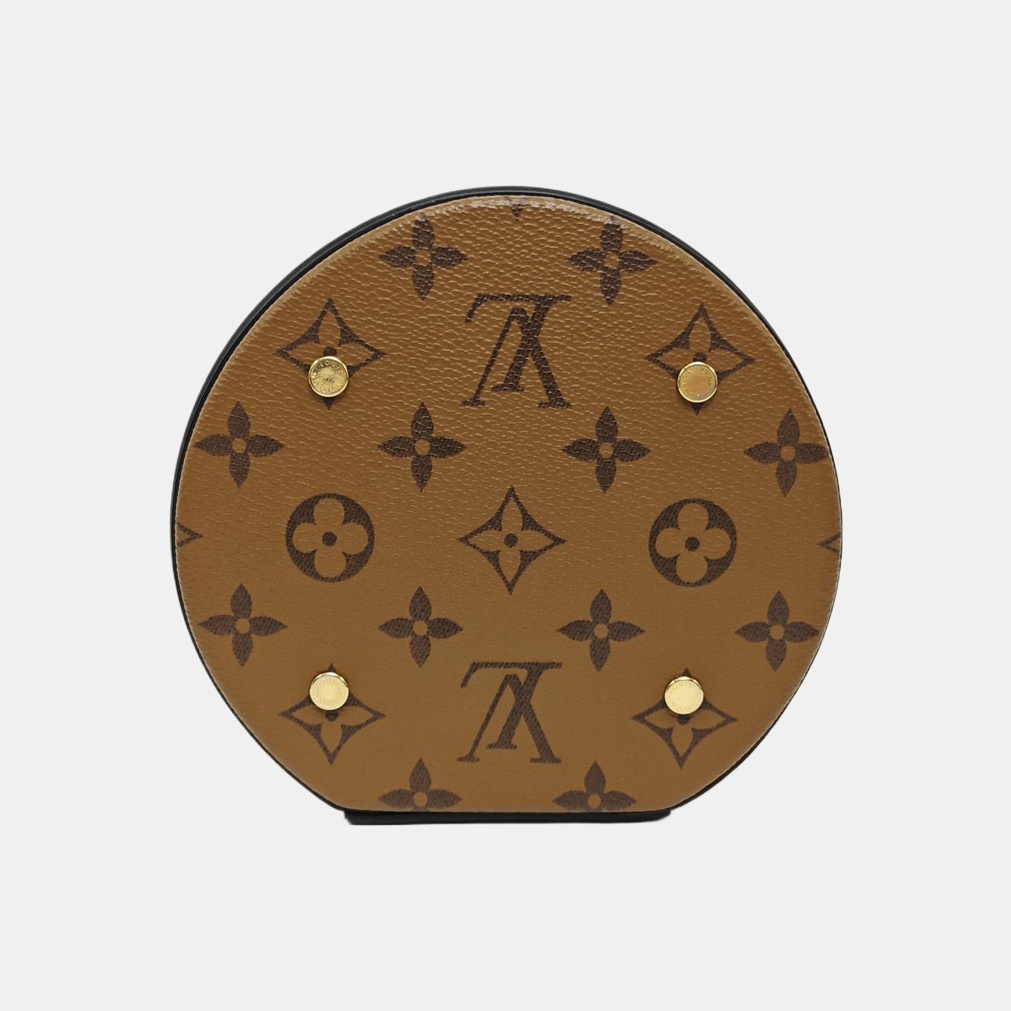CANNES PM Monogram Coated Canvas Brown