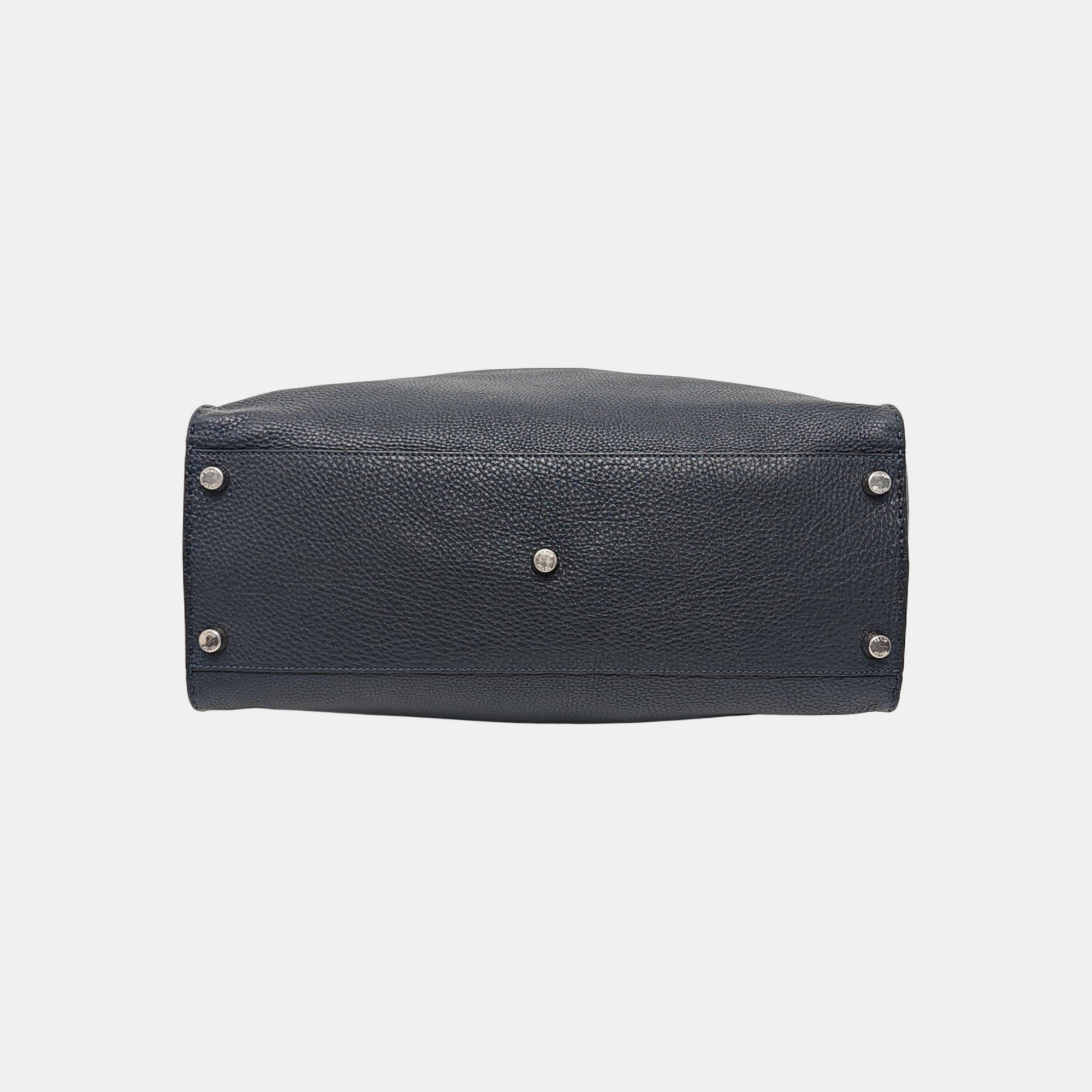 Peekaboo Large Calfskin Blue