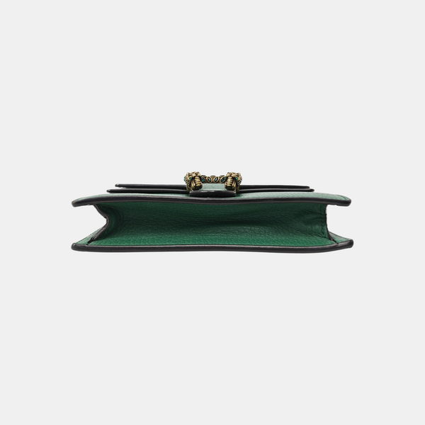 Dionysus Super Mini Calfskin Green