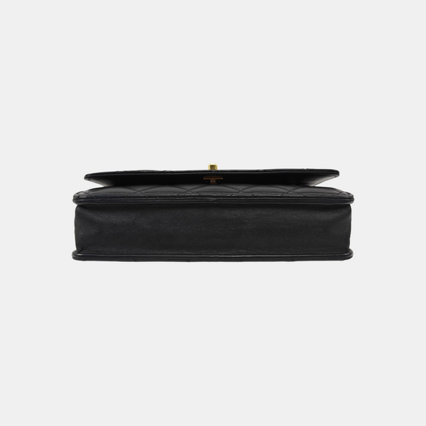 WOC Quilted Lambskin Black