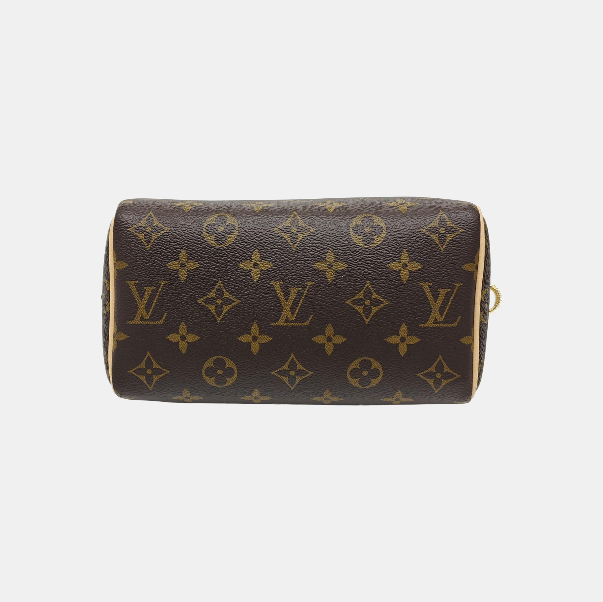 SPEEDY 20 Monogram Coated Canvas Brown