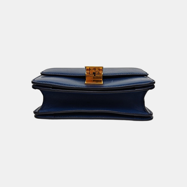 CLASSIC BOX Mini Calfskin Blue