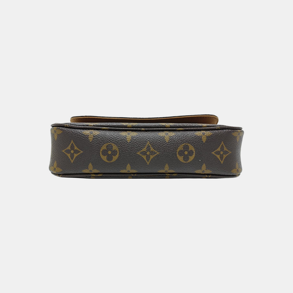 IVY Monogram Coated Canvas Brown
