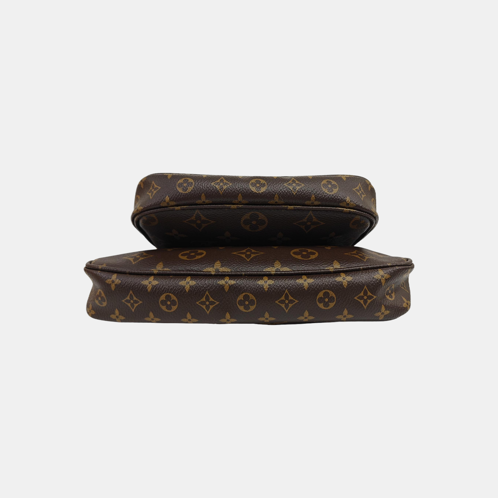 MULTI Monogram Coated Canvas Brown
