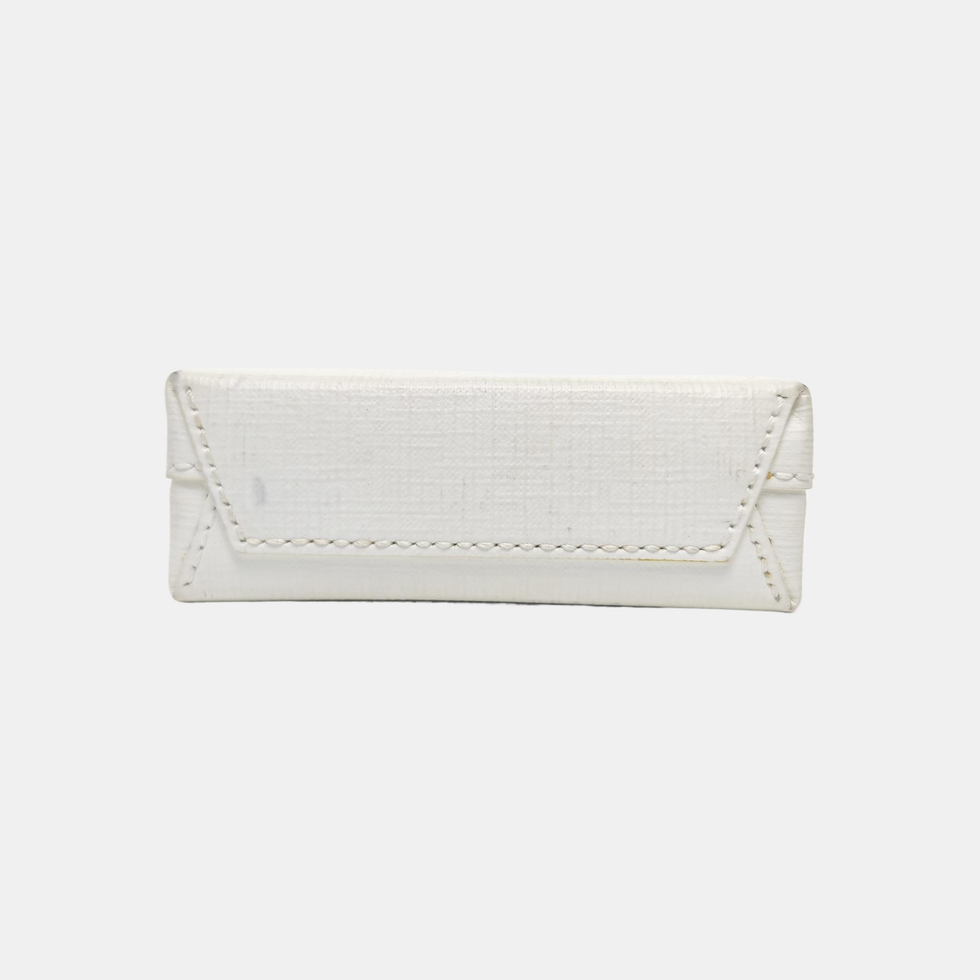 Shopping Bag Calfskin White