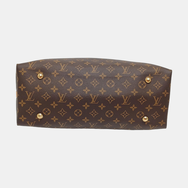 CARRYALL MM Monogram Coated Canvas Brown