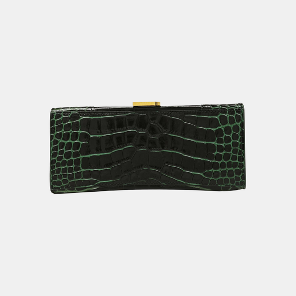 Hourglass S Calfskin Green