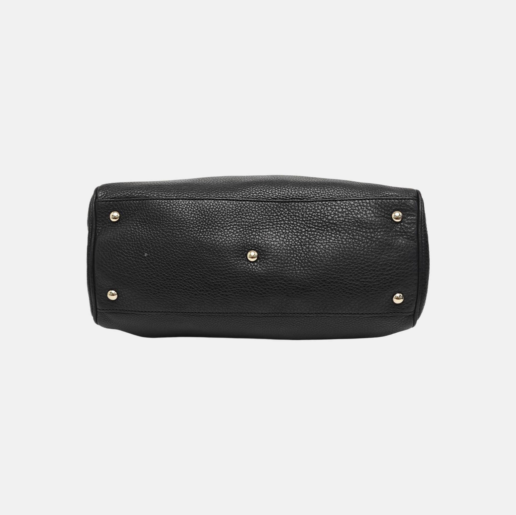 Bamboo 1947 Medium Calfskin Black