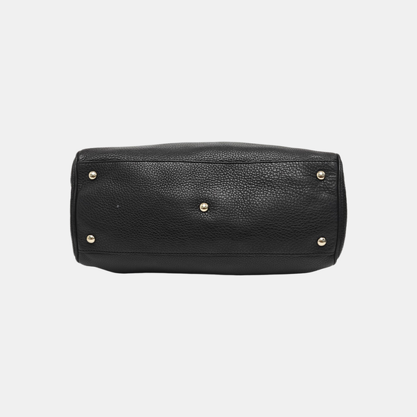Bamboo 1947 Medium Calfskin Black