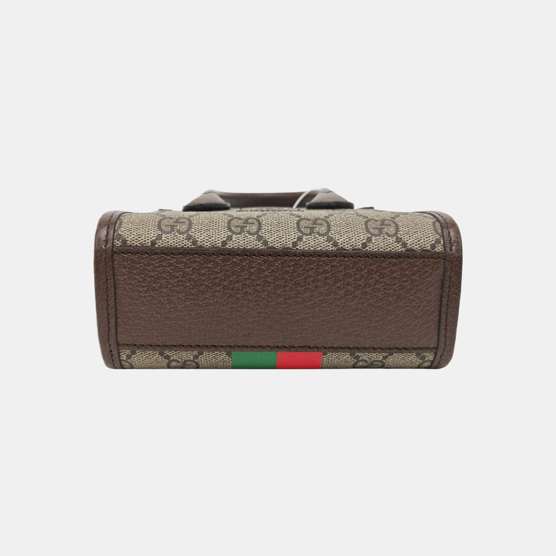 Retro Mini Monogram Coated Canvas Beige