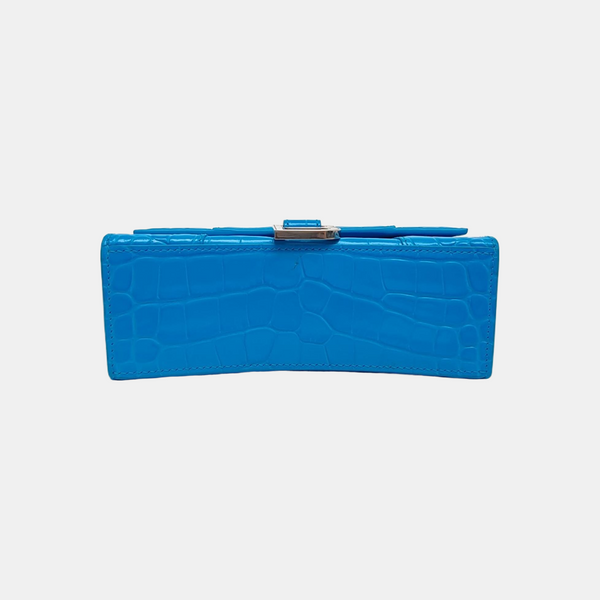 Hourglass Small Calfskin Blue