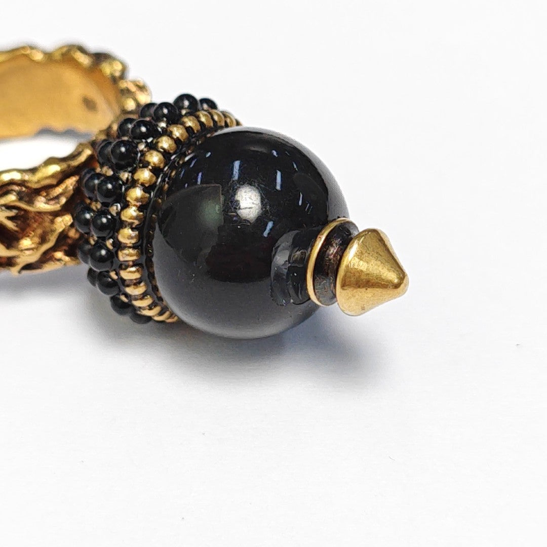 Metal Gold Ring HK 13