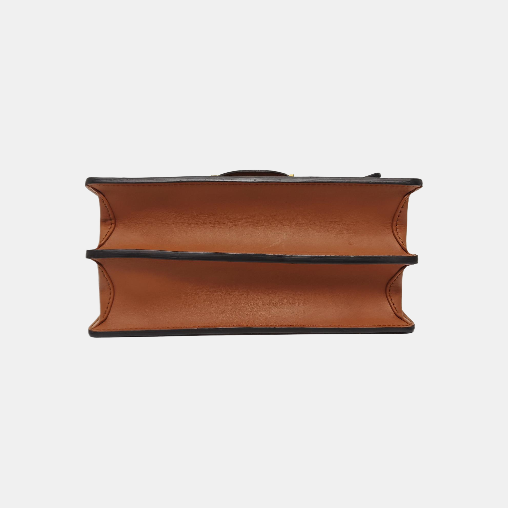 DAUPHINE MM Monogram Coated Canvas Brown