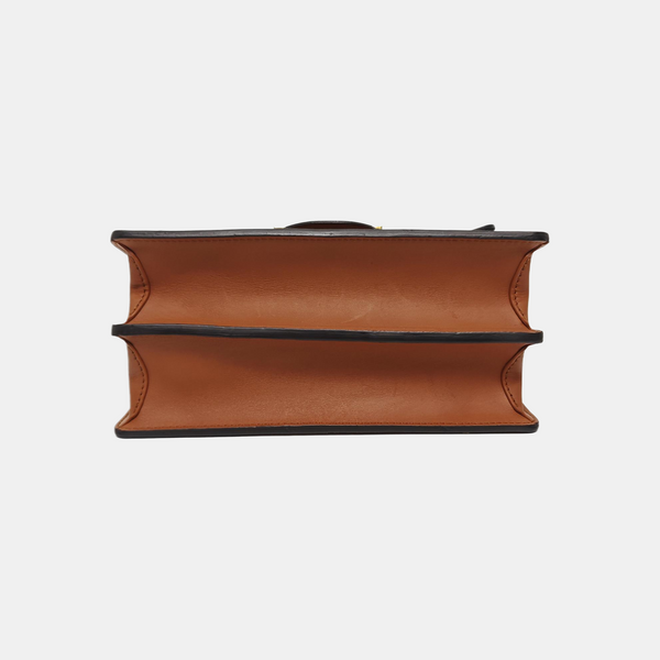 DAUPHINE MM Monogram Coated Canvas Brown
