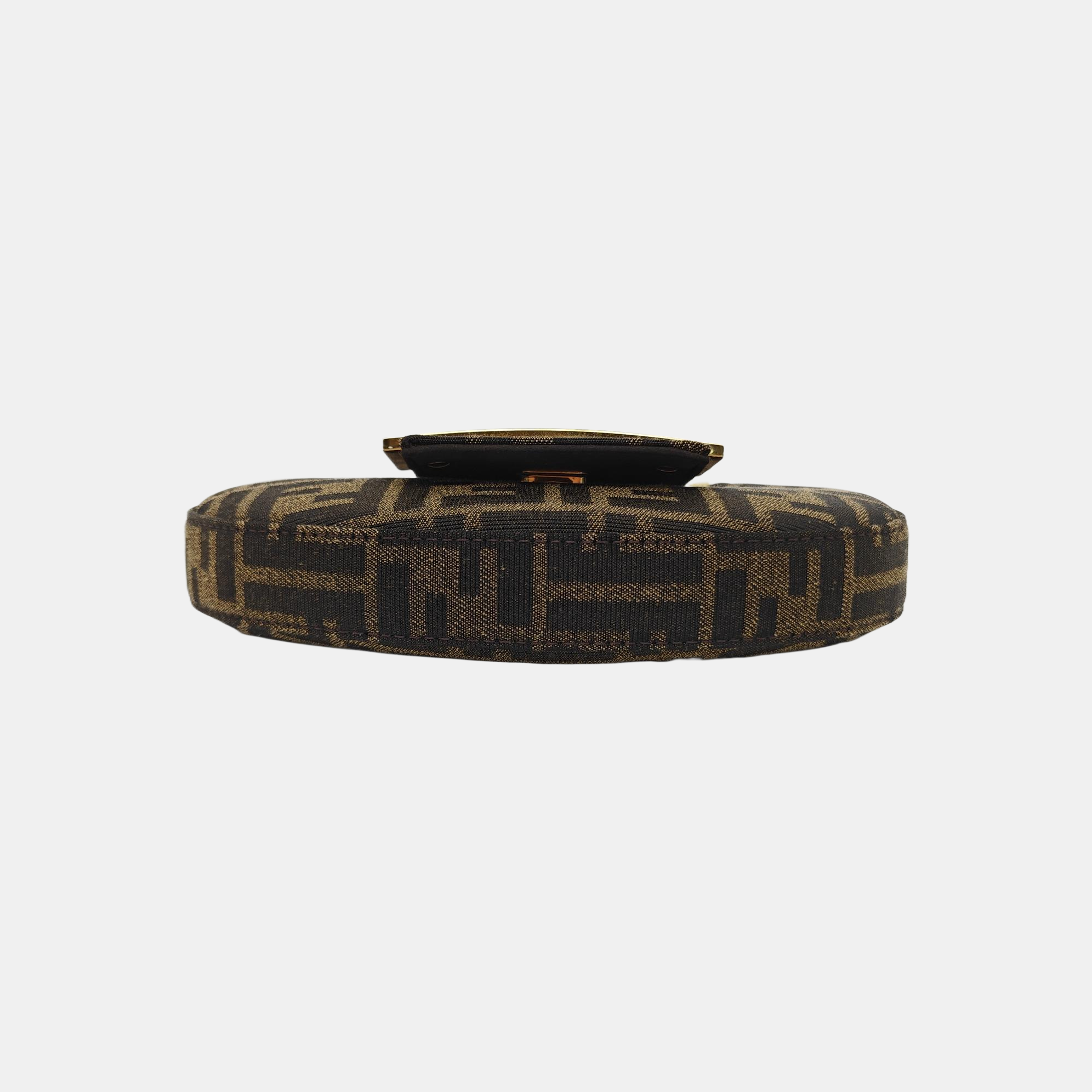 Cookie Mini Monogram Canvas Brown