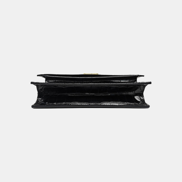 Sharp Calfskin Black
