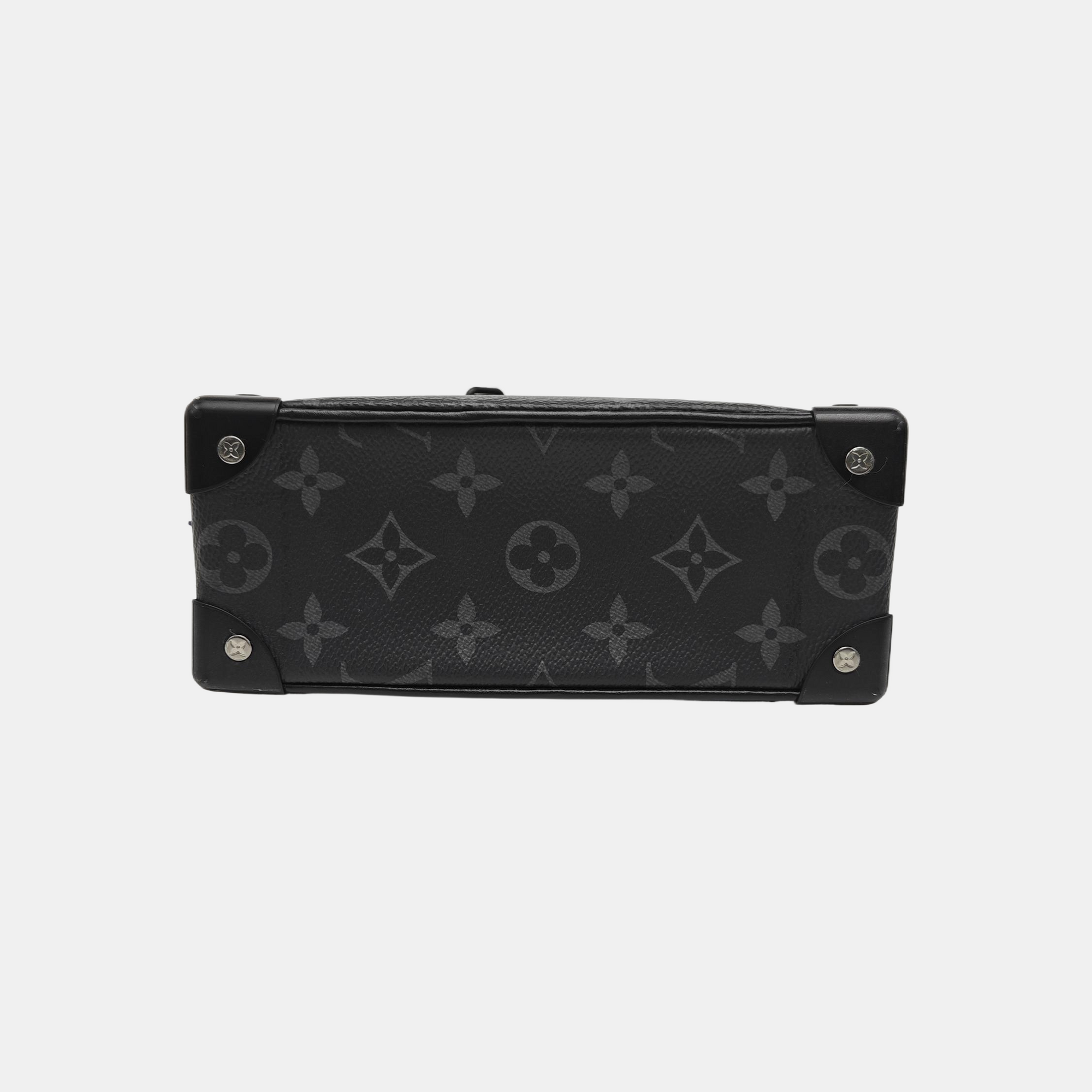 SOFT TRUNK Mini Monogram Coated Canvas Black