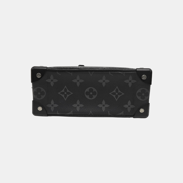 SOFT TRUNK Mini Monogram Coated Canvas Black