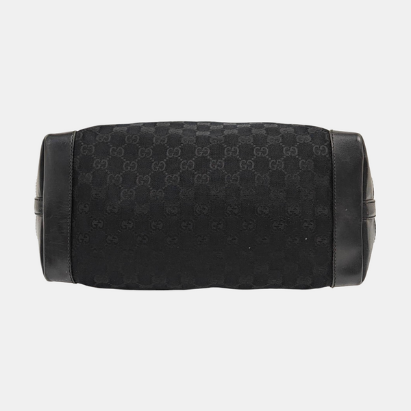 Monogram Canvas Top Handle Bag Black