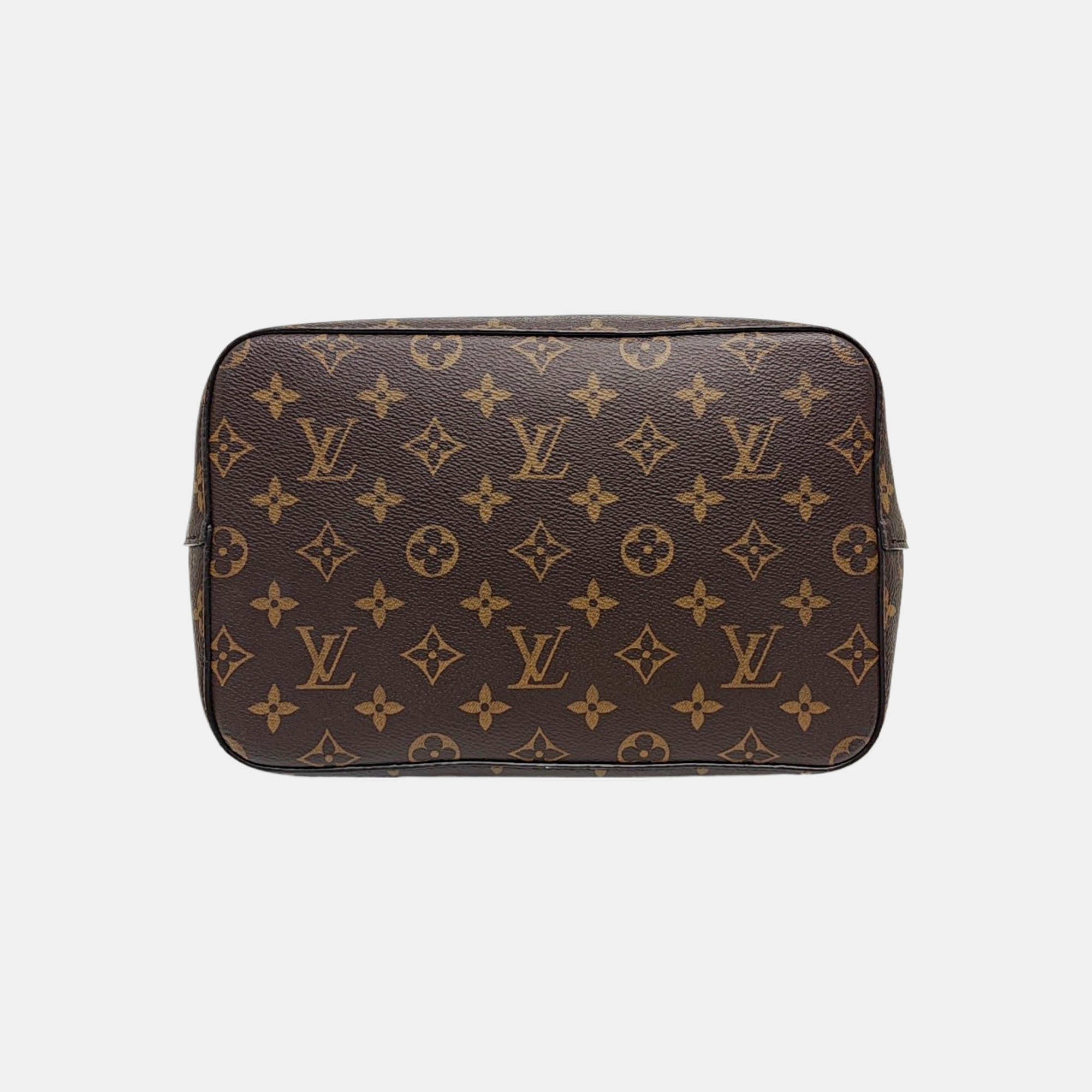 NÉONOÉ MM Monogram Coated Canvas Brown