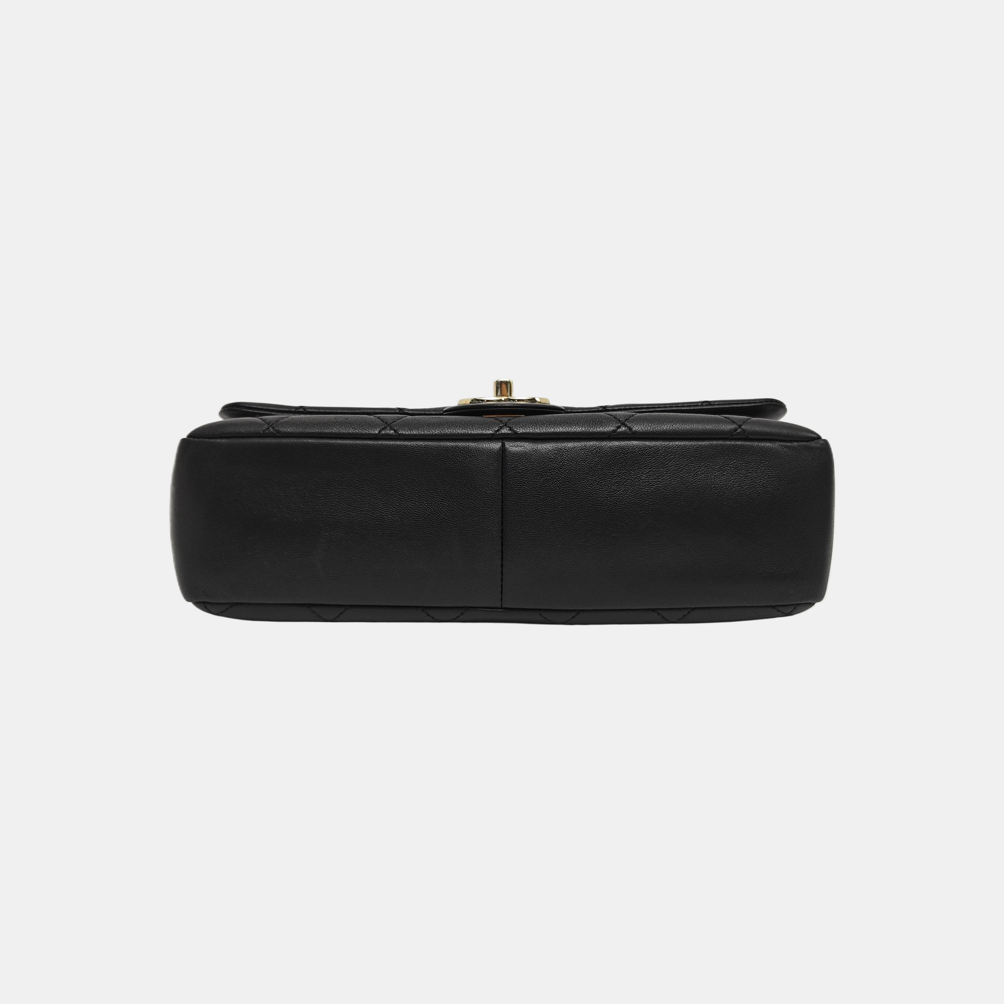 Quilted Lambskin Black