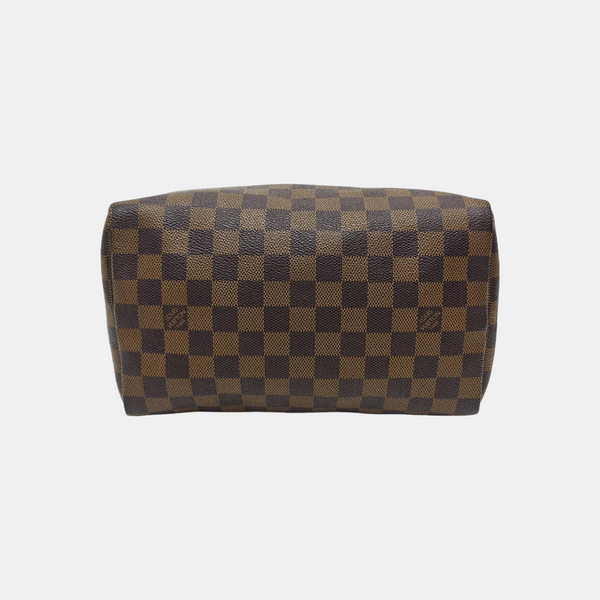 SPEEDY 25 Damier Ebene Coated Canvas Brown