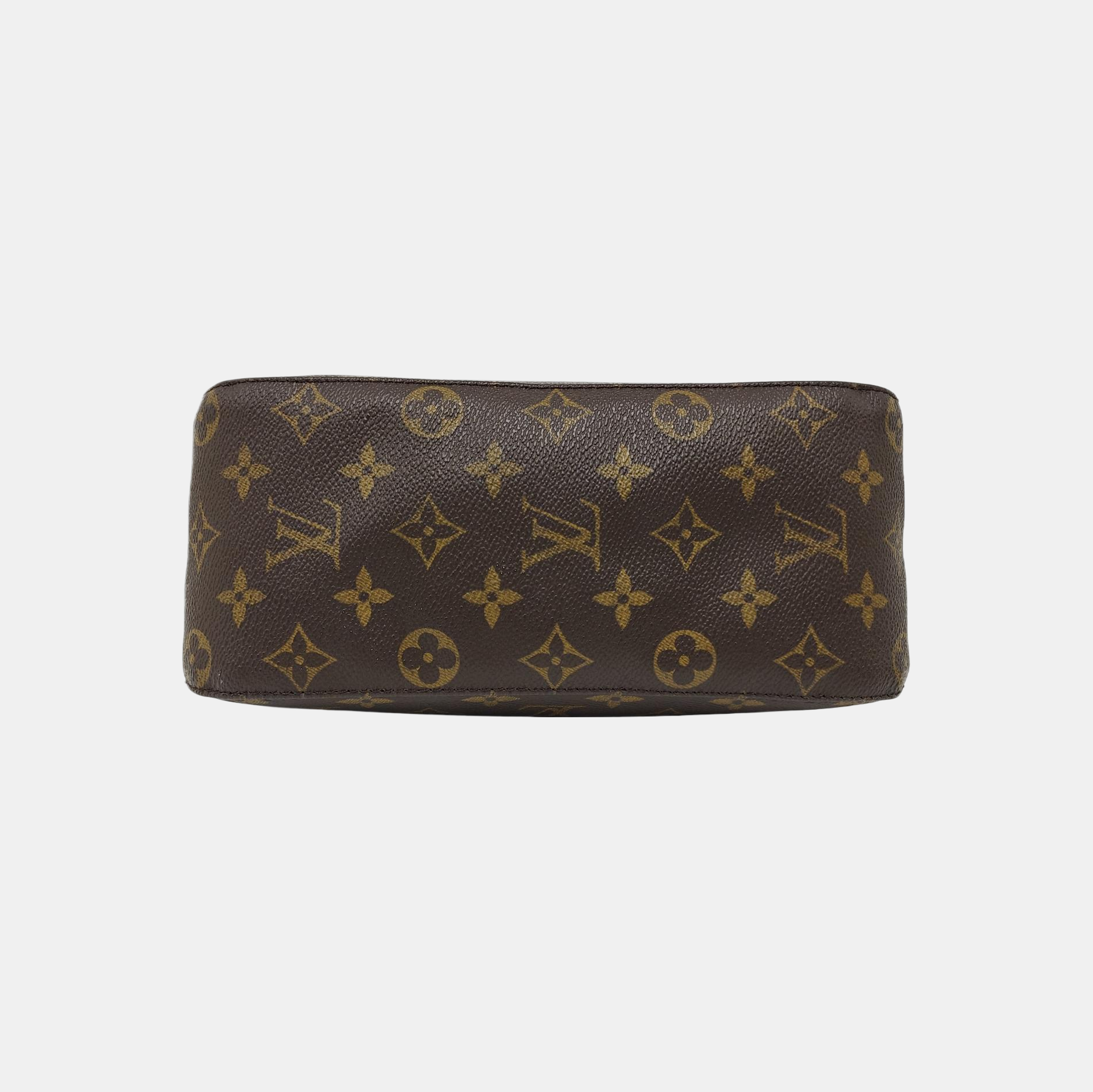 LOOPING MM Monogram Coated Canvas Brown