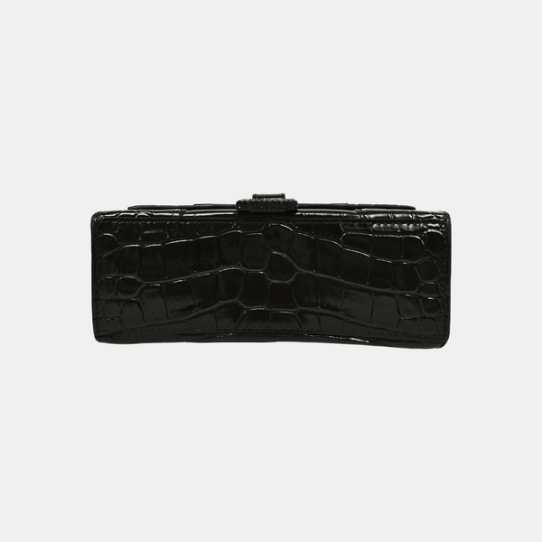 Hourglass Small Calfskin Black