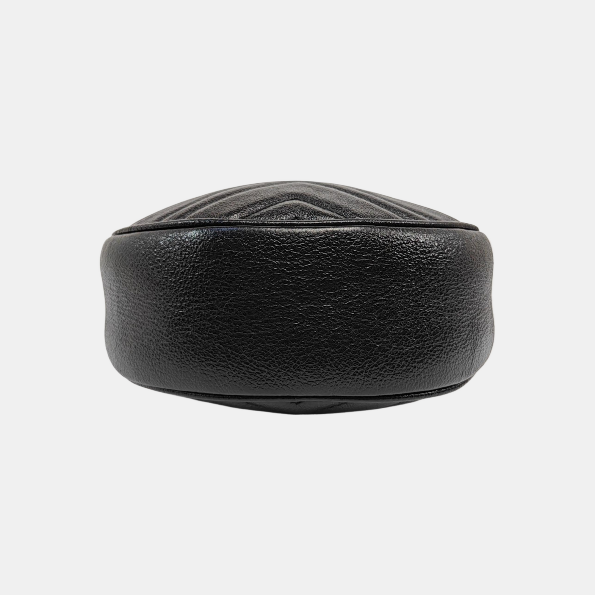 GG Marmont Mini Quilted Calfskin Black