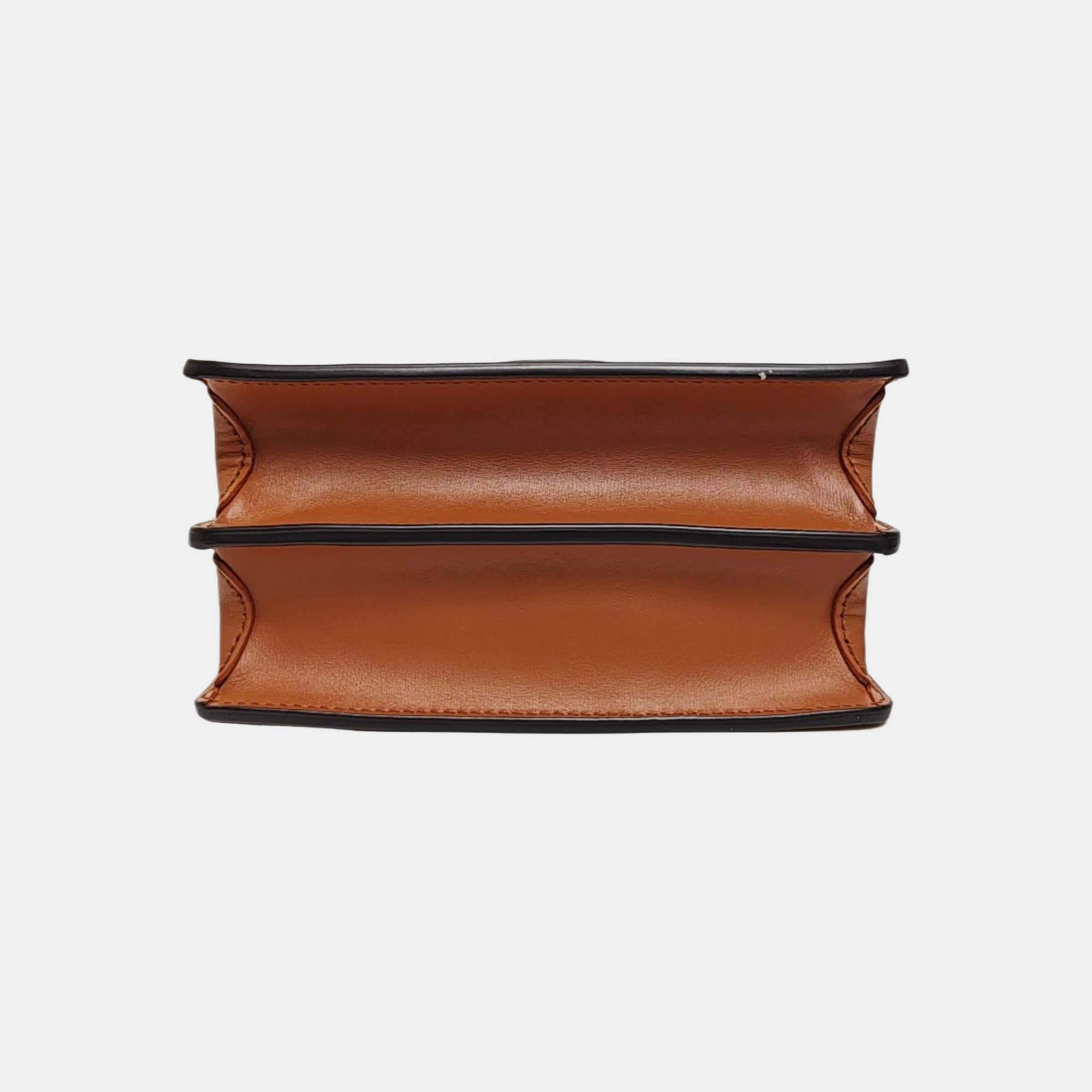 DAUPHINE Mini Monogram Coated Canvas Brown