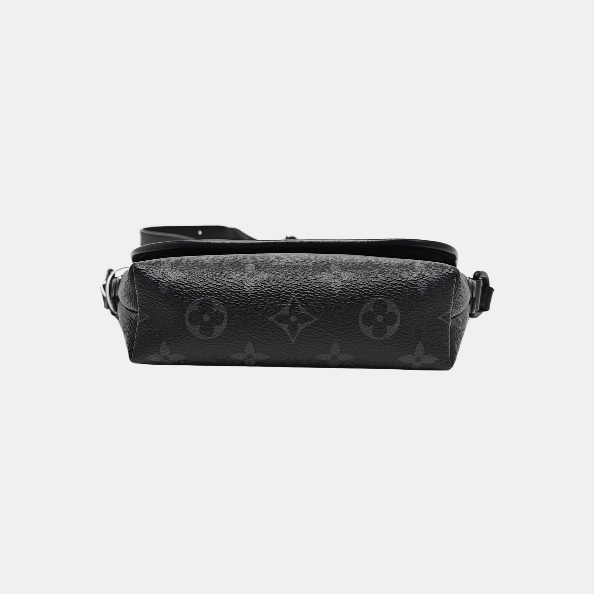 PULSE Mini Monogram Coated Canvas Black