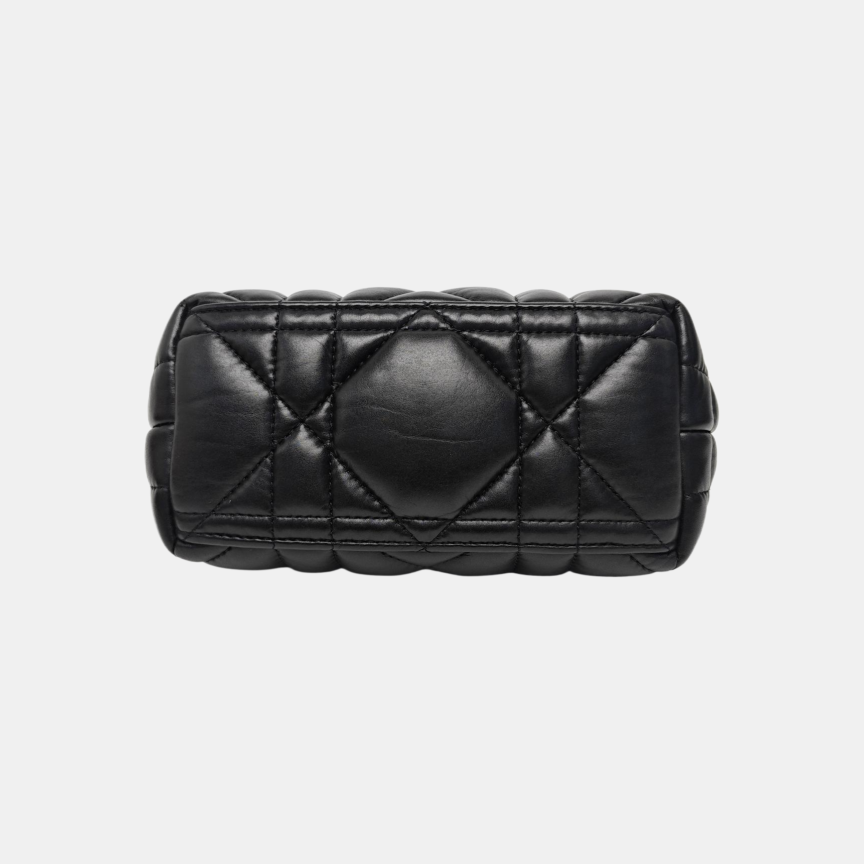 Diortravel Nomad Small Cannage Calfskin Black